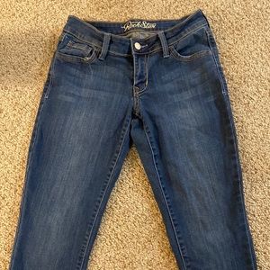 Blue Old Navy Rock Star Skinny Jeans